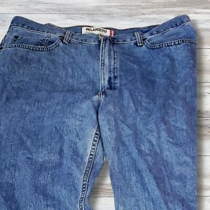 Vintage Red Tab Relaxed Fit Blue Jeans - Picture 1 of 4