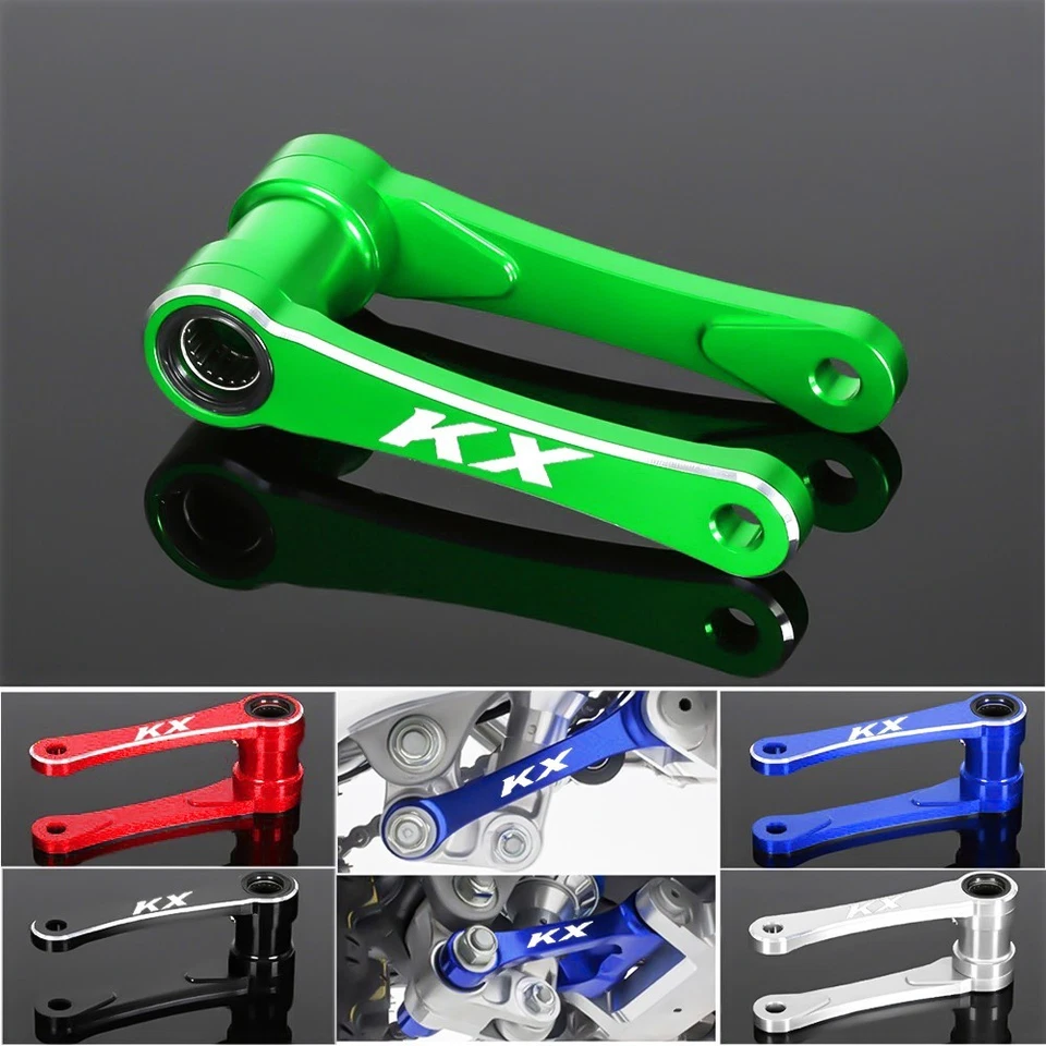 Eslabón reductor de suspensión CNC 3D para Kawasaki KX450X 2021-2024 KX450R 2008-2024 Foto 1 de 4