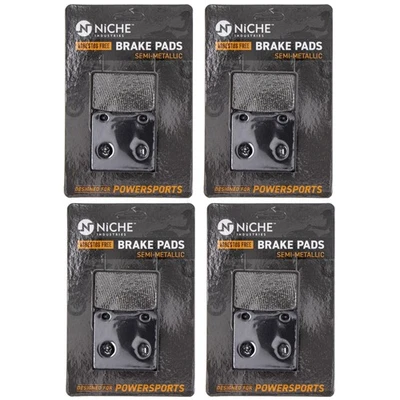 Juego de pastillas de freno para Suzuki Intruder 800 1400 750 delantero trasero semimetálico paquete de 4 Foto 1 de 4
