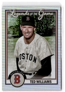 2023 Topps Ted Williams RC #LG-10 Legends of the Game Boston Red Sox - Foto 1 di 2