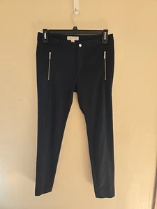 Michael Kors Damenhose schwarz Zigarette gerades Bein – Größe 10 Stretch - Bild 1 von 5
