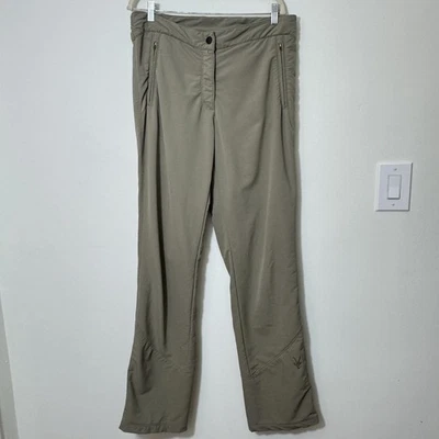 Calça Ibex Feminina Climawool Softshell Perna Reta Tamanho 12 Mistura de Lã Esqui/Neve - Imagem 1 de 4