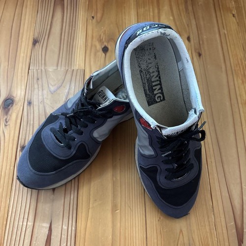 GOLDEN GOOSE Scarpe da corsa GOL GOOSE grigie accento rosso design elegante