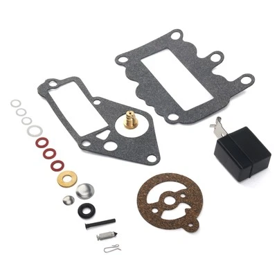 Kit de carburador fueraborda con flotador para Evinrude Johnson 7.5 9.5 10 15 18 20 HP Foto 1 de 4