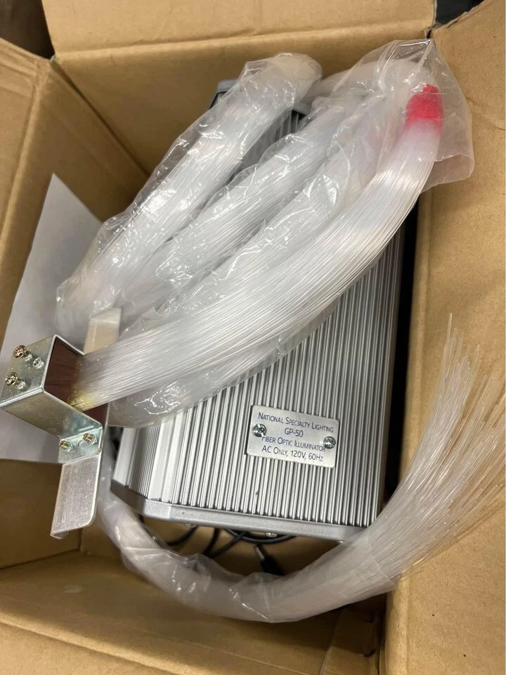 50watt NSL Galaxy Fiber Optic Twinkle star Ceiling Light Kit Home Theater SPA - Image 1 of 4