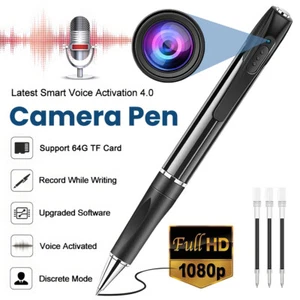 AU Voice Recorder Pen Mini Digital Voice Activated Recorder Rechargeable Device - Picture 1 of 18