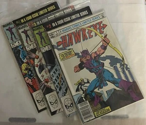 Hawkeye (Komplettset #1 bis #4 LIMITIERTE SERIE - MARVEL 1983) NM/MT - Bild 1 von 1