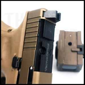 Adapter Plate for GLOCK® MOS 17 19 45 and Steiner® MPS and ACRO® C-1 C-2 P-1 P-2 - Picture 1 of 11