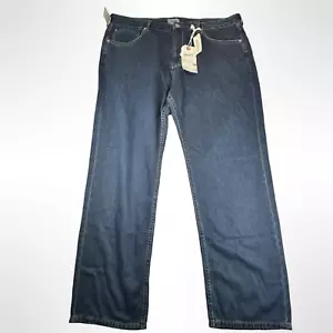 Jeans Tommy Bahama da uomo 42x30 blu palma effetto invecchiato larghi n. 093 - Foto 1 di 23