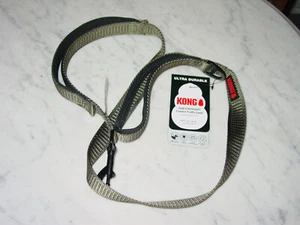 Dog Leash, Kong Ultra Durable Our Strongest Comfort Traffic Leash 4'x1" Green - Picture 1 of 3