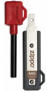 Zippo Outdoor Mag Strike, rojo, agarre texturizado, resistente a la corrosión 40477 *NUEVO* - Imagen 1 de 2