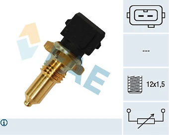 FAE 33155 Sensor, Kühlmitteltemperatur for BMW LAND ROVER MG ROVER Foto 1 de 1