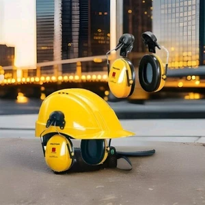 3M PELTOR OPTIME I Ohrenschützer H510P3E-405-GU, 26 DB gelb Helm montiert Komfort - Bild 1 von 5