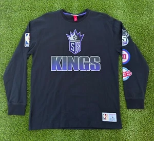 NWT Sacramento Kings Men's Retro Long Sleeve NBA Basketball The Finals Shirt - Picture 1 of 9