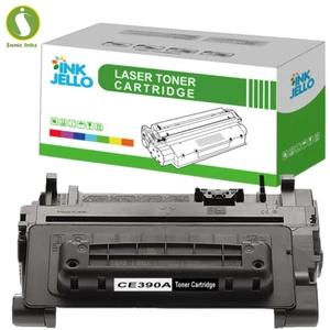 Black Toner Cartridge CE390A Compatible With HP LaserJet 600 M601dn M601n M602dn - Picture 1 of 9