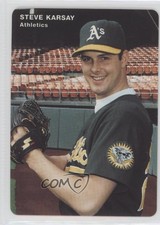 1994 Mother's Cookies Oakland Athletics Stadium Giveaway Steve Karsay #12