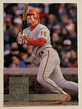 1994 Donruss Gold #29 Dave Hollins Philadelphia Phillies