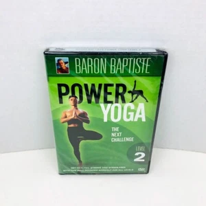 Baron Baptiste Power Yoga The Next Challenge Level 2 DVD New Sealed - Imagen 1 de 10