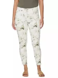 BUFFALO David Bitton Havana High Rise Soft Stretch Ankle Jeans Floral Size: 8/29 - Picture 1 of 14