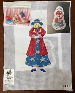 Renaissance Pocket People Freedom Lady HP Needlepoint Canvas Accessories Guide - Picture 1 of 6