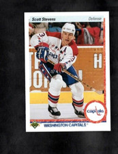 1990-91 Scott Stevens Upper Deck Hockey Washington Capitals #236