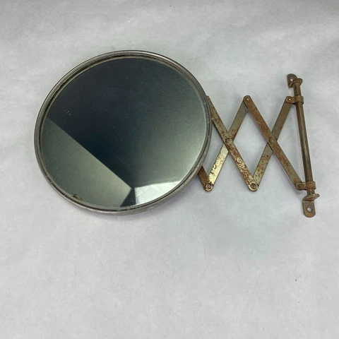 Vintage Wall Mount Extension Mirror 8" Cover