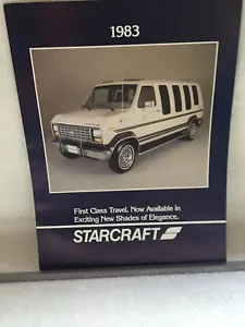 1983 FORD STARCRAFT CUSTOM VANS BROCHURE "NEW" - Picture 1 of 4