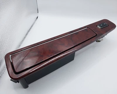 Interruptor de ventana trasero izquierdo Lincoln Town Car 2003-2008 bandeja de ceniza madera grano OEM Foto 1 de 4