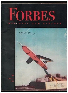 Forbes Magazine July 1 1958 Martin Co Missiles Hertz JJ Case Co Morrison Knudsen - Picture 1 of 1