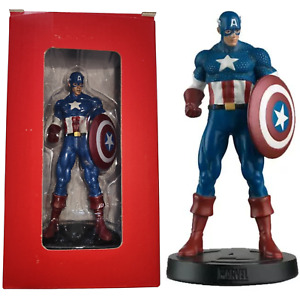 Marvel Fact Files Captain America Figurines Collection Eaglemoss Comics BD Films