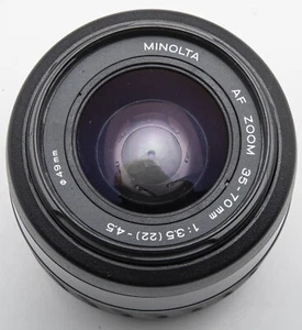 Minolta AF Zoom 35-70mm 3.5 (22) 4.5 1:3.5-4.5 Minolta / Dynax Sony A - Picture 1 of 6