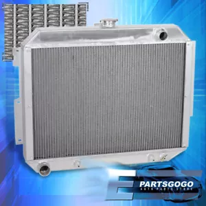 For 67-70 Chrysler 300 300C Plymouth Fury Tri-Core Engine Full Aluminum Radiator - Picture 1 of 4