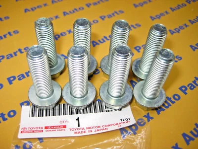 Toyota Tacoma 4Runner Tundra Sequoia Lower Ball Joint Bolts OEM Factory 14mm Foto 1 de 4
