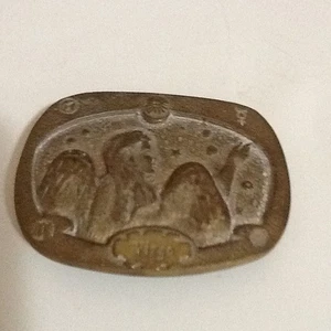 FIBBIA CINTURA / " VIRGO " SPEC CAST ROCKFORD, ILL. - Boy Scout BSA A121/T-19 - Foto 1 di 2