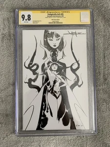 VAMPIRELLA V5 #25 CGC 9.8 SIGNATURE SERIES Sketch Edition Signed Jae Lee Sketch - Picture 1 of 4