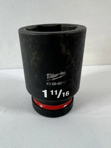 Milwaukee SHOCKWAVE Impact Duty 1” Drive 1-11/16” Deep 6 Point Socket 49-66-6515 - Bild 1 von 5
