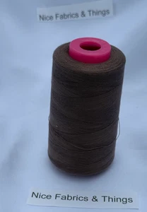 50 Spools -Brown AX 674 Multi Purpose Sewing Thread - Picture 1 of 3