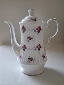 Princess House Exclusive Teapot Spode Hammersley Rose Vintage Pink England - Picture 1 of 8