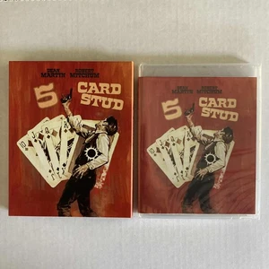 5 Card Stud [Blu-ray] 2024 region A sealed w/ slipcover VSL-008 Vinegar Syndrome - Imagen 1 de 2