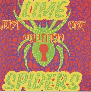 LIME SPIDERS Just One Solution 7" VINYL w/PS 80s AUSSIE GARAGE - Foto 1 di 2