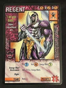 Wildstorms CCG Limited 1st Ed. Regent Stormwatch (Image, 1995) - Picture 1 of 2