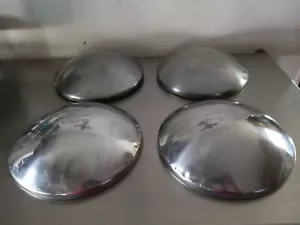 (4) 1970-79 Chevrolet Camaro Chevelle Nova Dog Dish Poverty Hubcaps 10.5" - Picture 1 of 12