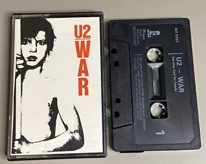 U2-War - 1983 Rare Cassette Tape Album - Picture 1 of 4