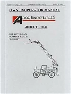 Traverse Forklift Model TL-10049 Owner Operators Manual - Picture 1 of 1