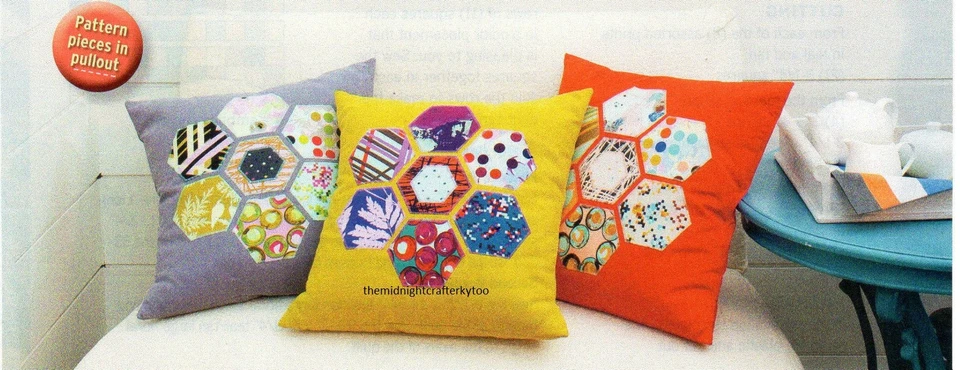 Honeycombs Quilt Pattern Pieced/Applique JM - Image 1 of 1