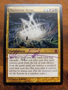 MAELSTROM NEXUS - ARTIST SIGNED - STEVEN BELLEDIN - ALARA REBORN - MTG - Picture 1 of 2