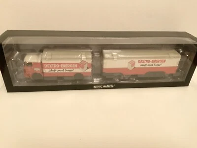 1/43 Bussing LU11/16 Kofferzug Dextro-Energen truck & trailer LE 504 Minichamps - Image 1 of 4