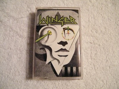 WINGER - Winger - Cassette ATLANTIC - 1988 - Hard Rock REB BEACH - Image 1 of 4
