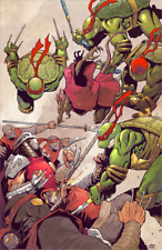 TMNT Teenage Mutant Ninja Tortues Art Imprimé 11x17 Mondo Red Variante