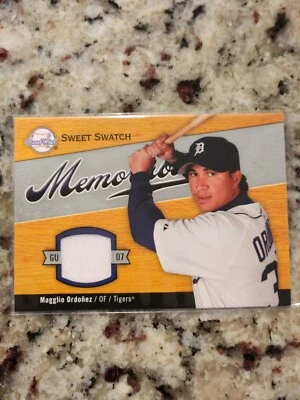 2007 Sweet Spot Sweet Swatch Memorabilia Magglio Ordonez #SW-OR - Image 1 of 2